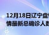 12月18日辽宁盘锦疫情最新动态及盘锦原疫情最新总确诊人数