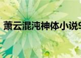 萧云混沌神体小说984（萧云混沌神体小说）