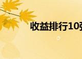 收益排行10强好股（收益排行）