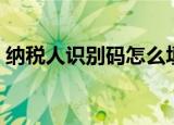 纳税人识别码怎么填（纳税人识别码是什么）