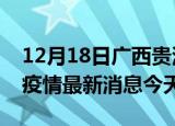 12月18日广西贵港疫情累计确诊人数及贵港疫情最新消息今天
