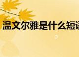 温文尔雅是什么短语（温文尔雅是什么意思）