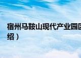 宿州马鞍山现代产业园区（关于宿州马鞍山现代产业园区介绍）