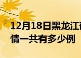 12月18日黑龙江鹤岗疫情最新通报及鹤岗疫情一共有多少例