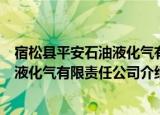 宿松县平安石油液化气有限责任公司（关于宿松县平安石油液化气有限责任公司介绍）