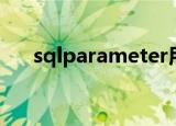 sqlparameter用法（sqlparameter）