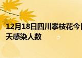 12月18日四川攀枝花今日疫情数据及攀枝花疫情最新通报今天感染人数