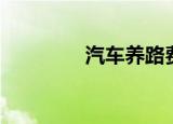 汽车养路费（汽车养路费）