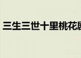 三生三世十里桃花剧（三生三世十里桃花剧）