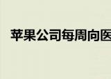  苹果公司每周向医护人员运送100万个面罩