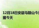 12月18日安徽马鞍山今日疫情详情及马鞍山疫情最新实时数据今天