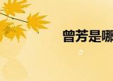 曾芳是哪里人（曾芳林）