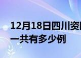12月18日四川资阳疫情最新通报及资阳疫情一共有多少例