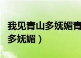 我见青山多妩媚青山应如是的意思（我见青山多妩媚）