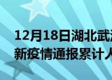 12月18日湖北武汉目前疫情是怎样及武汉最新疫情通报累计人数
