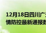 12月18日四川广元疫情最新通报表及广元疫情防控最新通报数据