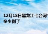 12月18日黑龙江七台河今日疫情数据及七台河疫情患者累计多少例了