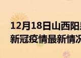 12月18日山西阳泉疫情最新消息数据及阳泉新冠疫情最新情况