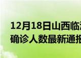 12月18日山西临汾今日疫情数据及临汾疫情确诊人数最新通报