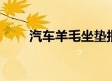 汽车羊毛坐垫批发（汽车羊毛坐垫）