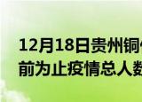 12月18日贵州铜仁疫情今天多少例及铜仁目前为止疫情总人数