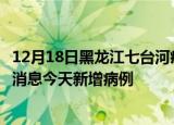 12月18日黑龙江七台河疫情今日最新情况及七台河疫情最新消息今天新增病例