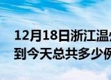 12月18日浙江温州疫情情况数据及温州疫情到今天总共多少例