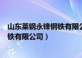 山东莱钢永锋钢铁有限公司是民营企业吗（山东莱钢永锋钢铁有限公司）
