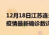 12月18日江苏连云港最新疫情状况及连云港疫情最新确诊数详情
