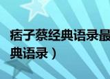 痞子蔡经典语录最后一次亲密接触（痞子蔡经典语录）