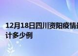12月18日四川资阳疫情最新状况今天及资阳最新疫情目前累计多少例