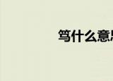 笃什么意思（d什么意思）