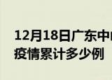 12月18日广东中山疫情最新情况及中山这次疫情累计多少例
