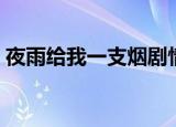 夜雨给我一支烟剧情介绍（夜雨给我一支烟）