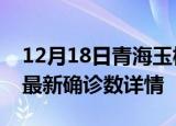 12月18日青海玉树疫情动态实时及玉树疫情最新确诊数详情