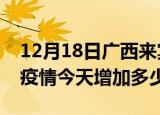 12月18日广西来宾最新疫情通报今天及来宾疫情今天增加多少例