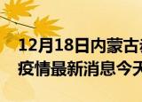 12月18日内蒙古赤峰现有疫情多少例及赤峰疫情最新消息今天