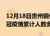 12月18日贵州铜仁疫情新增多少例及铜仁新冠疫情累计人数多少