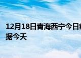 12月18日青海西宁今日疫情最新报告及西宁疫情最新实时数据今天