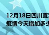 12月18日四川宜宾疫情最新状况今天及宜宾疫情今天增加多少例