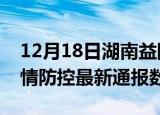 12月18日湖南益阳疫情最新通报表及益阳疫情防控最新通报数据