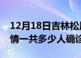 12月18日吉林松原目前疫情是怎样及松原疫情一共多少人确诊了