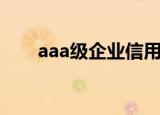 aaa级企业信用等级评定（aaa级黄）