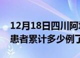 12月18日四川阿坝今日疫情数据及阿坝疫情患者累计多少例了