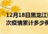 12月18日黑龙江鹤岗疫情最新消息及鹤岗这次疫情累计多少例