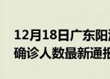 12月18日广东阳江今日疫情数据及阳江疫情确诊人数最新通报