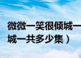 微微一笑很倾城一共有多少集（微微一笑很倾城一共多少集）