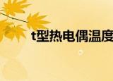 t型热电偶温度对照表（t型热电偶）