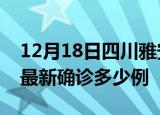 12月18日四川雅安疫情最新动态及雅安疫情最新确诊多少例