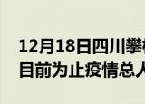 12月18日四川攀枝花累计疫情数据及攀枝花目前为止疫情总人数